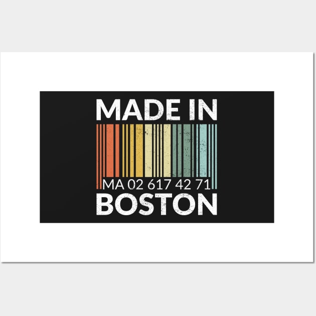 Made in Boston Wall Art by zeno27